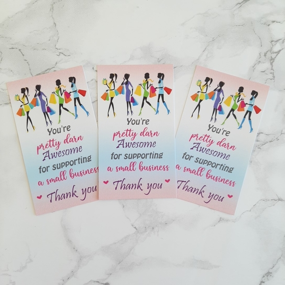 100 Thank You Cards - Picture 3 of 4